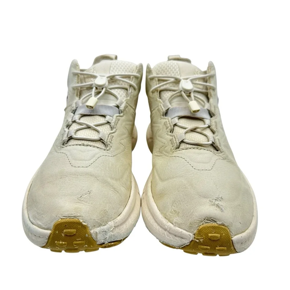 Womens 8 B - HOKA Transport‎ Chukka GTX Hiking Shoes - Oat Milk/Alabaster